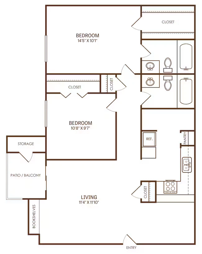 Unit 12823 12823 floor plan